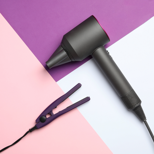 BLOW DRY WITH IRON STRAIGHT